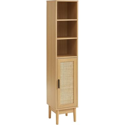 ARETHA Armoire Nature en Rotin - Rangement Cuisine ou Salle de Bain - Publicité ARETHA Armoire Nature en Rotin - Rangement Cuisine ou Salle de Bain - Publicité