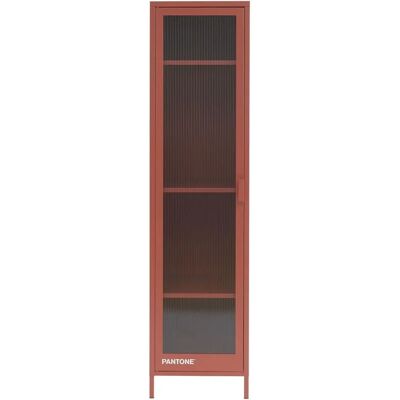 Armoire en métal Nino - 180cm - Terracotta - Supporte 30kg - Publicité Armoire en métal Nino - 180cm - Terracotta - Supporte 30kg - Publicité