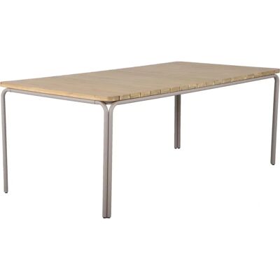 No name Nurr - Table de jardin légère en acacia - 200cm - Table de jardin - Publicité No name Nurr - Table de jardin légère en acacia - 200cm - Table de jardin - Publicité