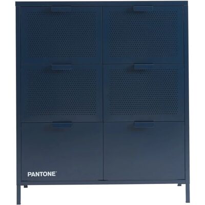 Nino - Nino - 6-drawer - Bleu marine - dresser - Publicité Nino - Nino - 6-drawer - Bleu marine - dresser - Publicité