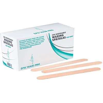 Sibel houten spatels - 200 stuks - 15,5cm - Waxing tools Sibel houten spatels - 200 stuks - 15,5cm - Waxing tools