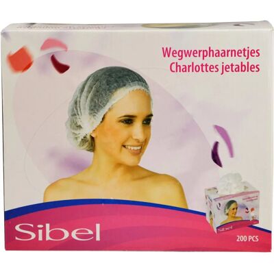 Gorra de malla desechable Sinelco Sibel - 200 uds Gorra de malla desechable Sinelco Sibel - 200 uds