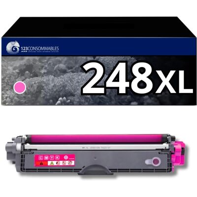 123CONSOMMABLES - TN248XLM - Magenta - XL - Cartouche de toner - Publicité 123CONSOMMABLES - TN248XLM - Magenta - XL - Cartouche de toner - Publicité