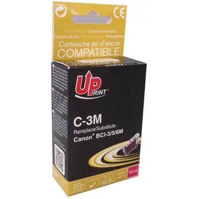 T3AZUR CJ3MUP Cartouche d'encre magenta - 470 pages - 15 ml - Publicité T3AZUR CJ3MUP Cartouche d'encre magenta - 470 pages - 15 ml - Publicité