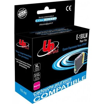T3AZUR - EJ18XLMUP - Magenta - 10 ml - Cartouche d'encre - Publicité T3AZUR - EJ18XLMUP - Magenta - 10 ml - Cartouche d'encre - Publicité