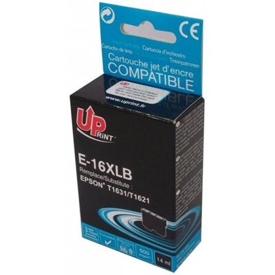 Uprint Ink EJ16XLBUP - Cartouche d'encre - Noir - Publicité Uprint Ink EJ16XLBUP - Cartouche d'encre - Noir - Publicité