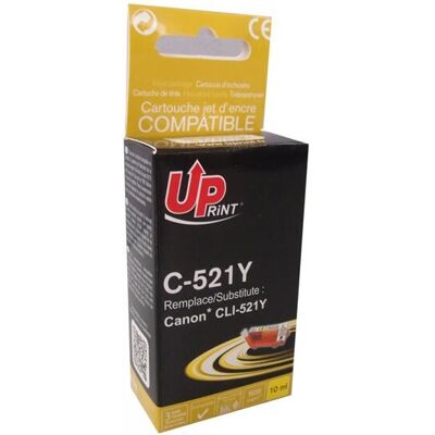 T3AZUR CJ521YUPR - Cartouche d'encre - Jaune - Qualité premium - Publicité T3AZUR CJ521YUPR - Cartouche d'encre - Jaune - Qualité premium - Publicité