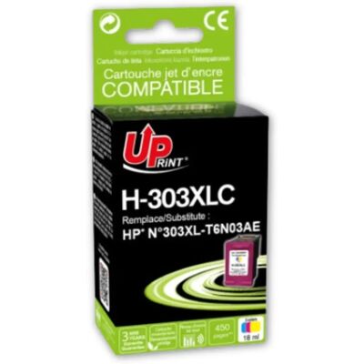 Uprint HP 303XL Farb-Tintenpatrone - Hohe Kapazität, Premium-Qualität Uprint HP 303XL Farb-Tintenpatrone - Hohe Kapazität, Premium-Qualität