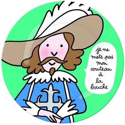 Petit Jour Prince Bord - Ronde plaat Petit Jour Prince Bord - Ronde plaat