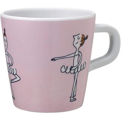 Petit Jour - Les Ballerines Arabesque - Negro rosa - 180 ml - Mug Petit Jour - Les Ballerines Arabesque - Negro rosa - 180 ml - Mug