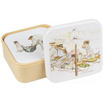 Petit Jour Paris Zestaw 3 pojemników na lunch składanych w stos - Lunch Box Set Petit Jour Paris Zestaw 3 pojemników na lunch składanych w stos - Lunch Box Set