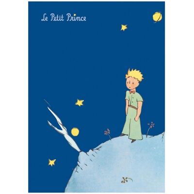 Cahier grand enfant Le Petit Prince avec rabats - Publicité Cahier grand enfant Le Petit Prince avec rabats - Publicité