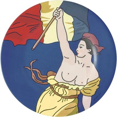 À La Liberté Guidant Le Peuple - 6 Melamine Baby Borden À La Liberté Guidant Le Peuple - 6 Melamine Baby Borden