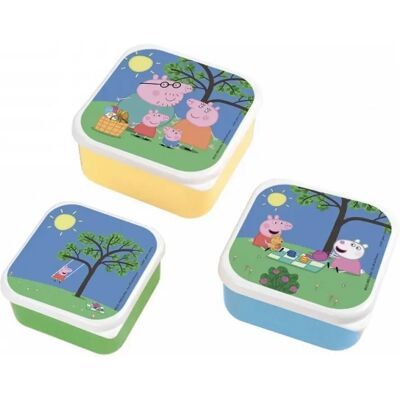 Ensemble de Boîtes à Lunch Gri - 3 pièces - 11,5x5,5cm - Petit Jour Paris Ensemble de Boîtes à Lunch Gri - 3 pièces - 11,5x5,5cm - Petit Jour Paris