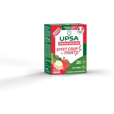 UPSA Booster 5 en 1 Comprimés effervescents Citron-Maté - Publicité UPSA Booster 5 en 1 Comprimés effervescents Citron-Maté - Publicité