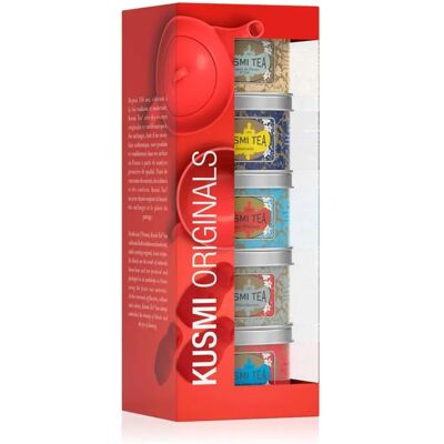 Assortiment de Thés Russes Kusmi - Coffret 5 Thés - Publicité Assortiment de Thés Russes Kusmi - Coffret 5 Thés - Publicité