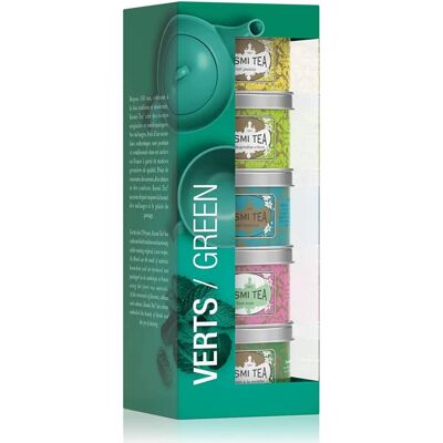 Variedad de Tés Verde Kusmi Tea - 5 Tipos - Unisex Variedad de Tés Verde Kusmi Tea - 5 Tipos - Unisex