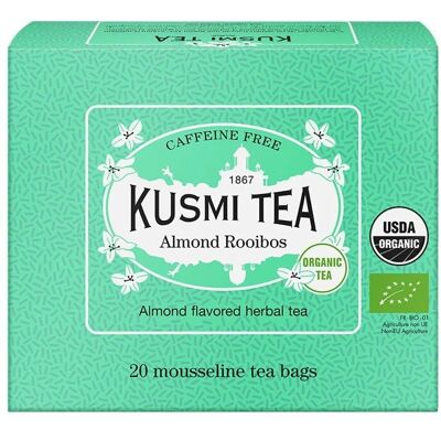 Kusmi Rooibos Bio Amande - Thé - Publicité Kusmi Rooibos Bio Amande - Thé - Publicité