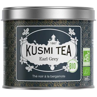 Kusmi Tea Organic Earl Grey - Czarny Herbata, Bergamotka - 100g Kusmi Tea Organic Earl Grey - Czarny Herbata, Bergamotka - 100g