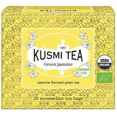 Kusmi Tea Thé Vert Bio au Jasmin - Publicité Kusmi Tea Thé Vert Bio au Jasmin - Publicité