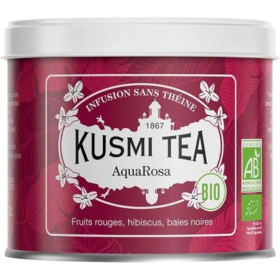 Herbata owocowa bio AquaRosa z hibiskusem i czerwonymi owocami Herbata owocowa bio AquaRosa z hibiskusem i czerwonymi owocami