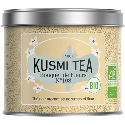 Kusmi Tee Bio Blumenstrauß N°108 - Premium Schwarztee Kusmi Tee Bio Blumenstrauß N°108 - Premium Schwarztee