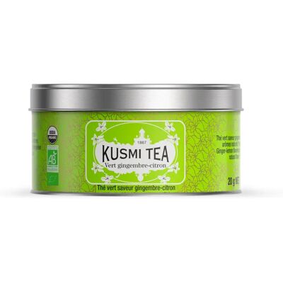 Kusmi Tea - Verde limone-zenzero bio - Ingwer-Zitrone - Grüner Tee Kusmi Tea - Verde limone-zenzero bio - Ingwer-Zitrone - Grüner Tee