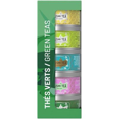 Zestaw Zielonych Herbat Kusmi Tea - 5 Smaków Zestaw Zielonych Herbat Kusmi Tea - 5 Smaków