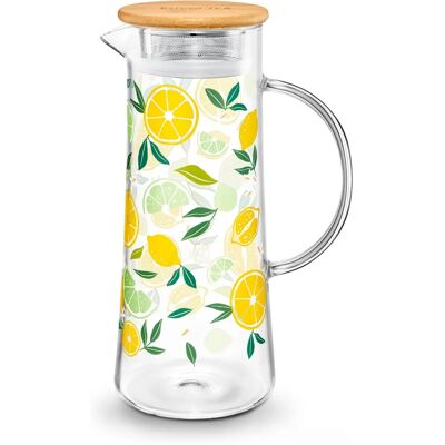 Kusmi Tea MOTIF_ANASTASIA 1,2 L Borosilikatglas Teekaraffe Kusmi Tea MOTIF_ANASTASIA 1,2 L Borosilikatglas Teekaraffe