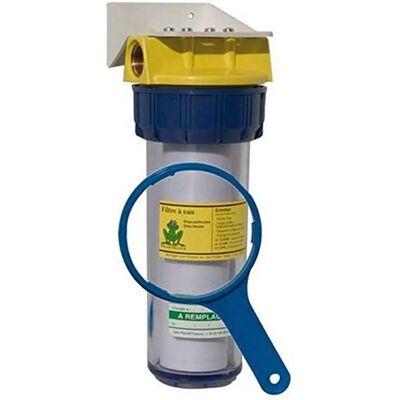 Filtre à eau POLAR 20 microns - Complet avec cartouche et support Filtre à eau POLAR 20 microns - Complet avec cartouche et support