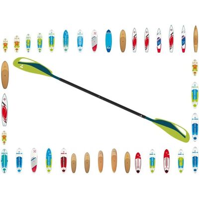Tahe - Breeze 230 - 230 cm - 2 parti - Pagaia Tahe - Breeze 230 - 230 cm - 2 parti - Pagaia