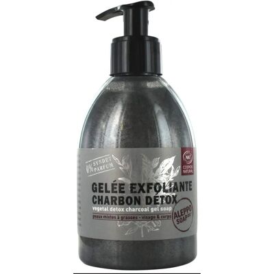 Gelée Exfoliante Charbon Détox Tadé - 300ml - Publicité Gelée Exfoliante Charbon Détox Tadé - 300ml - Publicité