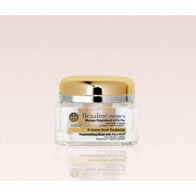 Rexaline X-treme Gold Radiance - Máscara facial regeneradora Rexaline X-treme Gold Radiance - Máscara facial regeneradora