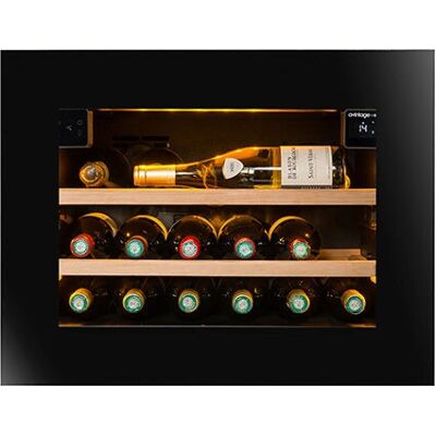 Refroidisseur de vin Avintage AVI45PLATINUM - Encastrement, 21 bouteilles, Noir - Publicité Refroidisseur de vin Avintage AVI45PLATINUM - Encastrement, 21 bouteilles, Noir - Publicité