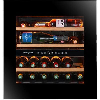 Refroidisseur de vin Avintage AVI60PLATINUM - Encastré, 24 bouteilles, Zones doubles, Silencieux - Publicité Refroidisseur de vin Avintage AVI60PLATINUM - Encastré, 24 bouteilles, Zones doubles, Silencieux - Publicité