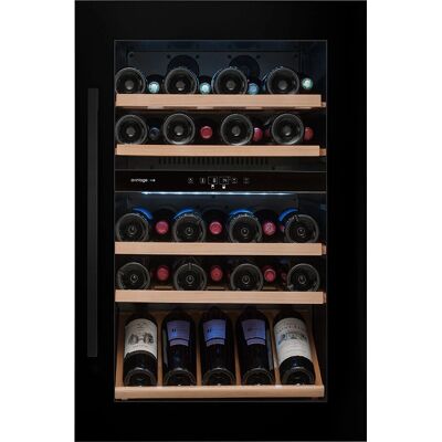 Refroidisseur de vin Avintage AVI88G2 - Intégré, 51 bouteilles, Double zone, Porte en verre UV Refroidisseur de vin Avintage AVI88G2 - Intégré, 51 bouteilles, Double zone, Porte en verre UV