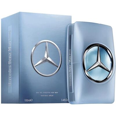 Mercedes-Benz Mercedes Benz Club Fresh Eau De Toilette Spray - Eau De Toilette - Publicité Mercedes-Benz Mercedes Benz Club Fresh Eau De Toilette Spray - Eau De Toilette - Publicité