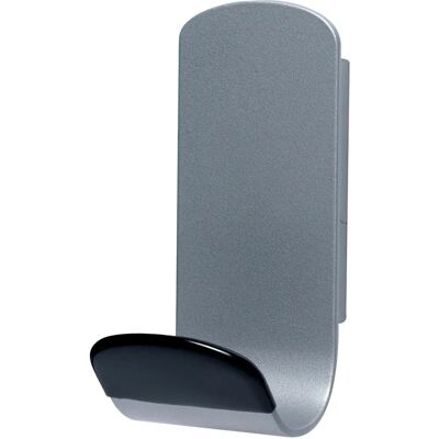 Unilux Steely Magnetic Coat Hook - Grey - Supports 12kg Unilux Steely Magnetic Coat Hook - Grey - Supports 12kg