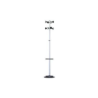 Appendiabiti Bianco Unilux con 8 Ganci - Porta Abiti Appendiabiti Bianco Unilux con 8 Ganci - Porta Abiti