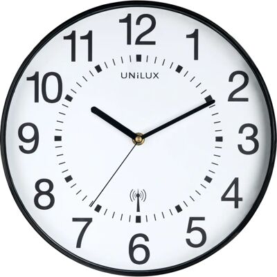 Reloj Atómico Unilux WAVE - Controlado por radio, Silencioso, 30cm Reloj Atómico Unilux WAVE - Controlado por radio, Silencioso, 30cm