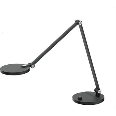 Unilux Everest Schwarze LED Schreibtischlampe mit Eye Care Unilux Everest Schwarze LED Schreibtischlampe mit Eye Care