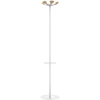 Unilux - Portemanteau Aurora - Legno bianco - coat rack Unilux - Portemanteau Aurora - Legno bianco - coat rack