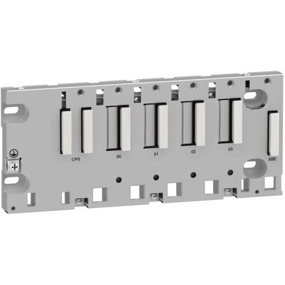 Schneider M340 Rack - 4 Steckplätze - Panel/Schiene - BMXXBP0400 Schneider M340 Rack - 4 Steckplätze - Panel/Schiene - BMXXBP0400