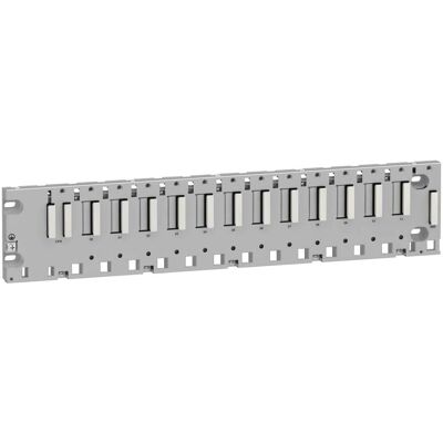Schneider Electric M340 Rack - 12 Steckplätze - Panel, DIN-Schiene, Platte - BMXXBP1200 Schneider Electric M340 Rack - 12 Steckplätze - Panel, DIN-Schiene, Platte - BMXXBP1200