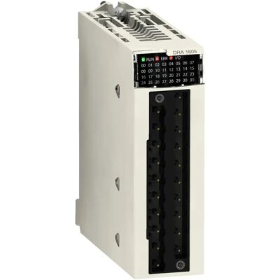 Module E/S M340 de Schneider Electric - 16 sorties relais - 240 V - Publicité Module E/S M340 de Schneider Electric - 16 sorties relais - 240 V - Publicité