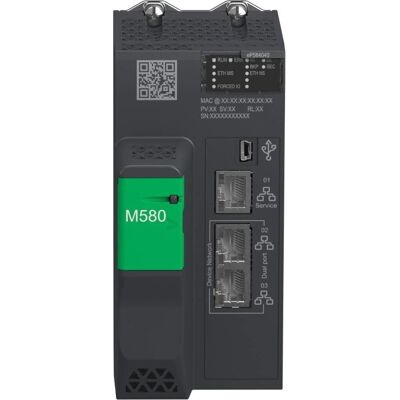 Schneider Electric Modicon M580 Prozessor - Ethernet, 16MB, 4096 I/O Schneider Electric Modicon M580 Prozessor - Ethernet, 16MB, 4096 I/O