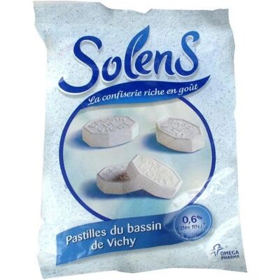 SOLENS Pastilles Minérales Vichy - Confiserie - Publicité SOLENS Pastilles Minérales Vichy - Confiserie - Publicité