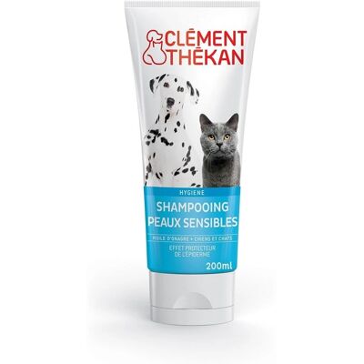 Shampooing Peaux Sensibles Clément Thékan - 200ml - Publicité Shampooing Peaux Sensibles Clément Thékan - 200ml - Publicité
