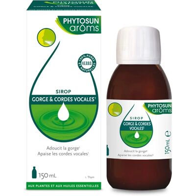 Phytosun Arôms Hals- und Stimmbänder Sirup - Atemwegshilfe Phytosun Arôms Hals- und Stimmbänder Sirup - Atemwegshilfe