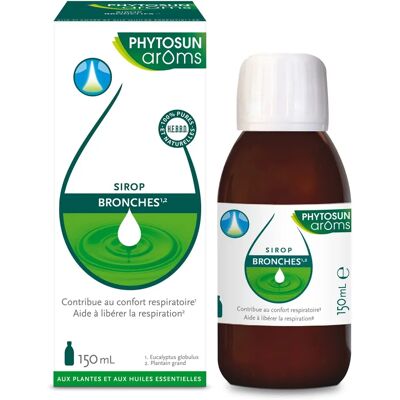 Sirop Eucalyptus Plantain Phytosun Arôms - Soutien Respiratoire - Publicité Sirop Eucalyptus Plantain Phytosun Arôms - Soutien Respiratoire - Publicité